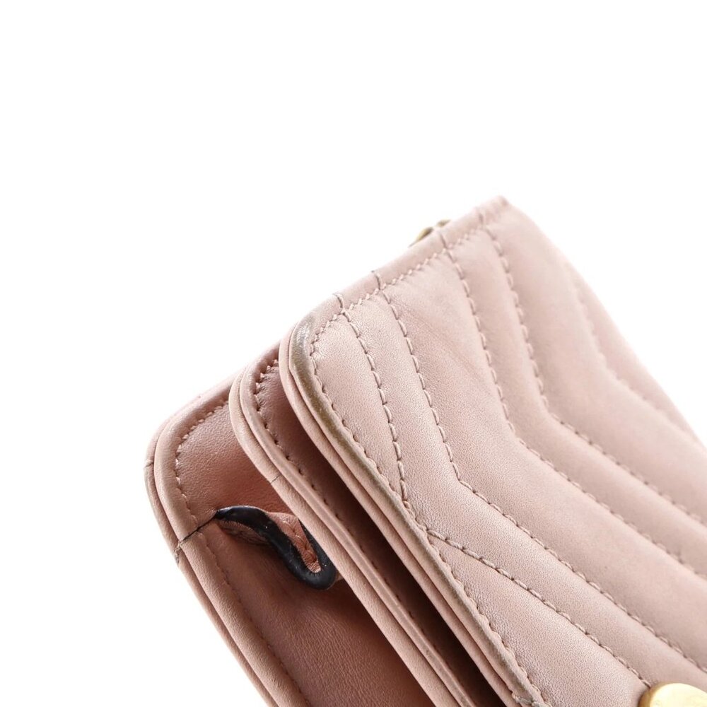 Gucci GG Marmont Chain Flap Bag Matelasse Leather Mini reb-550-091725 - Picture 5 of 7